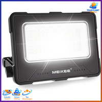 Led Baustrahler 80W Akku 12000Mah Tragbar 4 Lichtmodi Solar Usb-Aufladung FüR