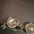 Sterling Silver 925 Mixed Jewelry Lot 5pc Necklace Bracelet Pendants CZ — photo 5