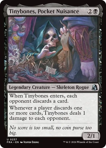 1x Tinybones, Pocket Nuisance MTG - Reality Fracture - NM-Mint