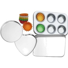 Kids Oven Pan Set Kids Baking Pans Accessories for Easy Bake Oven Bakeware