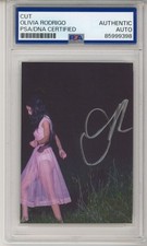 Olivia Rodrigo SIGNED You Seem Pretty Sad A Girl In Love ALBUM CARD PSA DNA COA