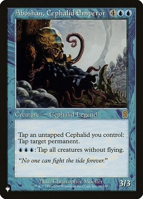 Aboshan, Cephalid Emperor-The List-Retro Frame-Regular-ODY-58-NM
