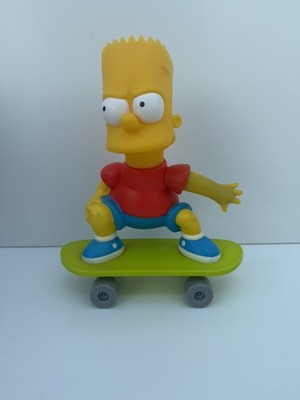 The Simpsons Bart Simpson Skate & Slide Schaumbad Flasche 2004 selten Sammlerstück