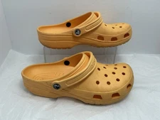 Crocs Clogs Unisex Womens Size 12  Mens Size10 Orange #E