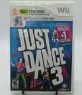 JUST DANCE 3 GAME FOR NINTENDO Wii, GAME DISC, CASE, MANUAL, KATY PERRY, CEE-LO