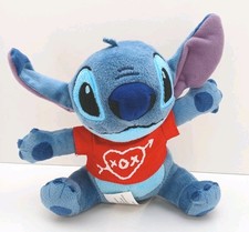 Disney Just Play Stitch Valentine's Day 5.5" Plush Stuffed Animal Collectible
