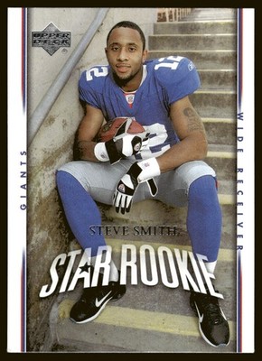 2007 Upper Deck Steve Smith Rookie New York Giants #300