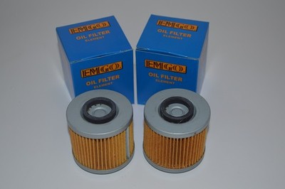 EMGO Ölfilter Für Yamaha XV1100 XV1000 XV920 XV750 | 10-79100 | 2er Pack