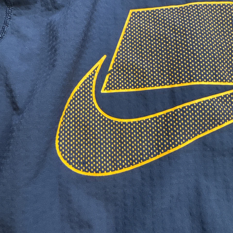 NIKE FLEX Sports полный молнии ветровка куртка мужская XL ColorBlock ретро нейлона Y2K - Изображение 4 из 4