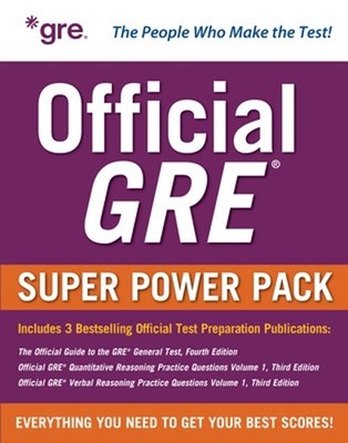Official GRE Super Power Pack, Third Edition by Educational Testing Service