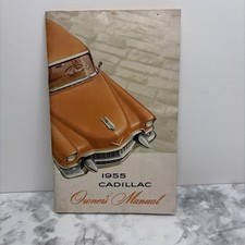Vintage 1955 Cadillac Owners Manual Booklet