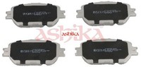 Ashika 50-02-218 Bremsbelagsatz FüR Scheibenbremse Bremsbelagsatz