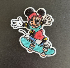 Disney Mickey Mouse Embroidered Iron-On/Sew-On Patch NEW