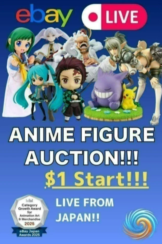 Japan Figure Auction Live! Rare Anime Collectibles -20260929