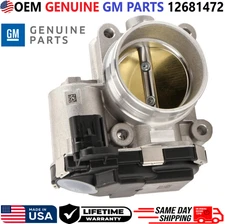 GENUINE GM Throttle Body For 2013-2022 Buick Cadillac Chevrolet GMC, 12681472