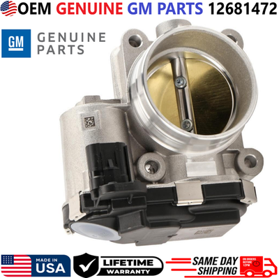 #ad GENUINE GM Throttle Body For 2013 2022 Buick Cadillac Chevrolet GMC 12681472 $101.03