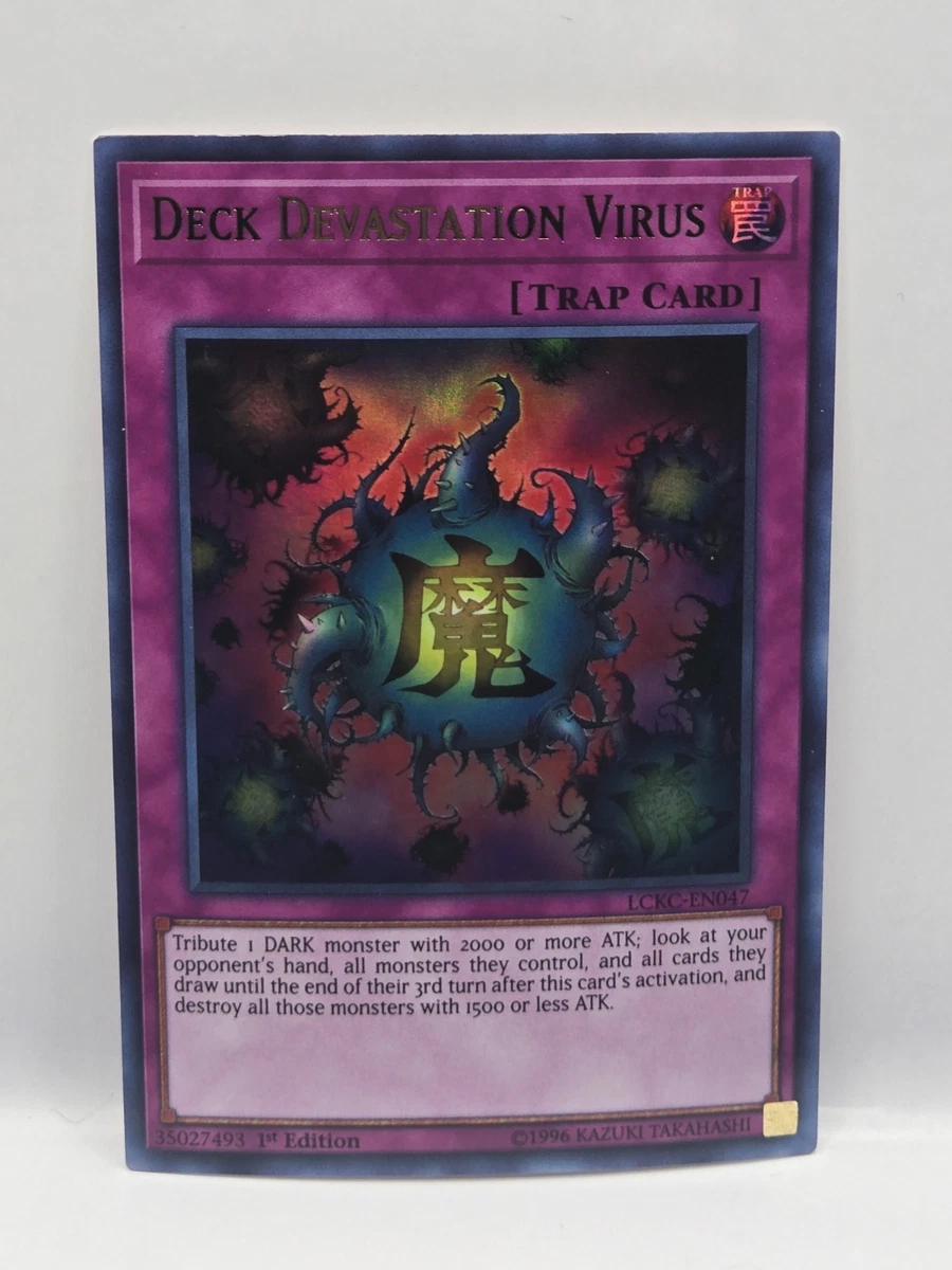 yugioh deck destruction virus Devastation LCKC-EN047 Yu-Gi-Oh! Card An individual card from the Yu Top 10 Cards You Need