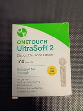 One Touch Ultra Soft 2 Lancets - 30G - Exp. 10/31/2028