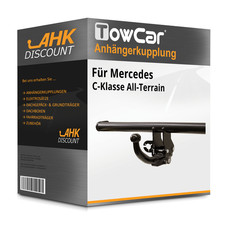 Für Mercedes C-Klasse All-Terrain 12.21- TOWCAR Anhängerkupplung abnehmbar NEU