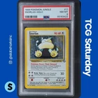 1999 POKEMON JUNGLE #11/64 SNORLAX HOLO RARE PSA 8