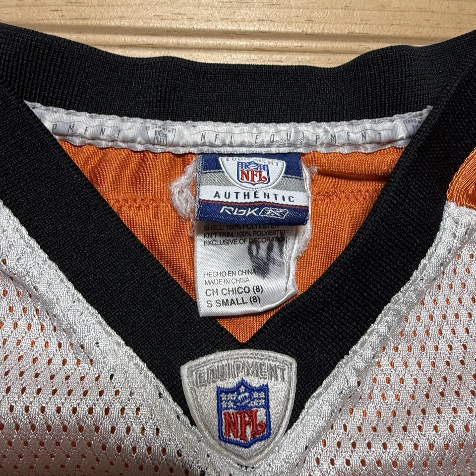 Camiseta de fútbol Reebok #84 Grisham Cincinnati Bengals juvenil pequeña - Desconocida automática Foto 3 de 4