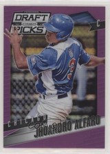 2014 Panini Prizm Perennial Draft Picks Purple 28/149 Jhoandro Alfaro #74 1u6
