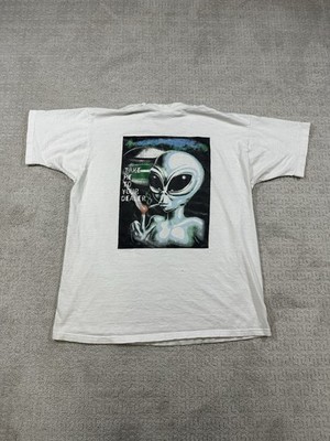 Vintage Alien take me to your dealer weed T-shirt Size XL Men s
