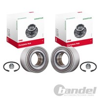 2X Schaeffler FAG Radlager Satz Vorne Links+Rechts Passend FüR Peugeot 206+