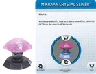 Heroclix Marvel Wolverine & X-Men M'KRAAN CRYSTAL SLIVER #S101 LE OP 3D Object