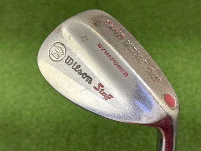 1964 Wilson Staff Dynapower Sand Wedge Right Handed Steel Stiff