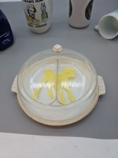Vintage Serva- Tot Hot Water Divided Baby Warming Feeding Dish Hot Plate 1950 s