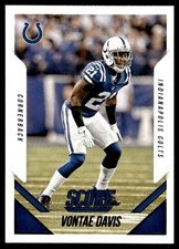 2015 Score Vontae Davis Indianapolis Colts #294