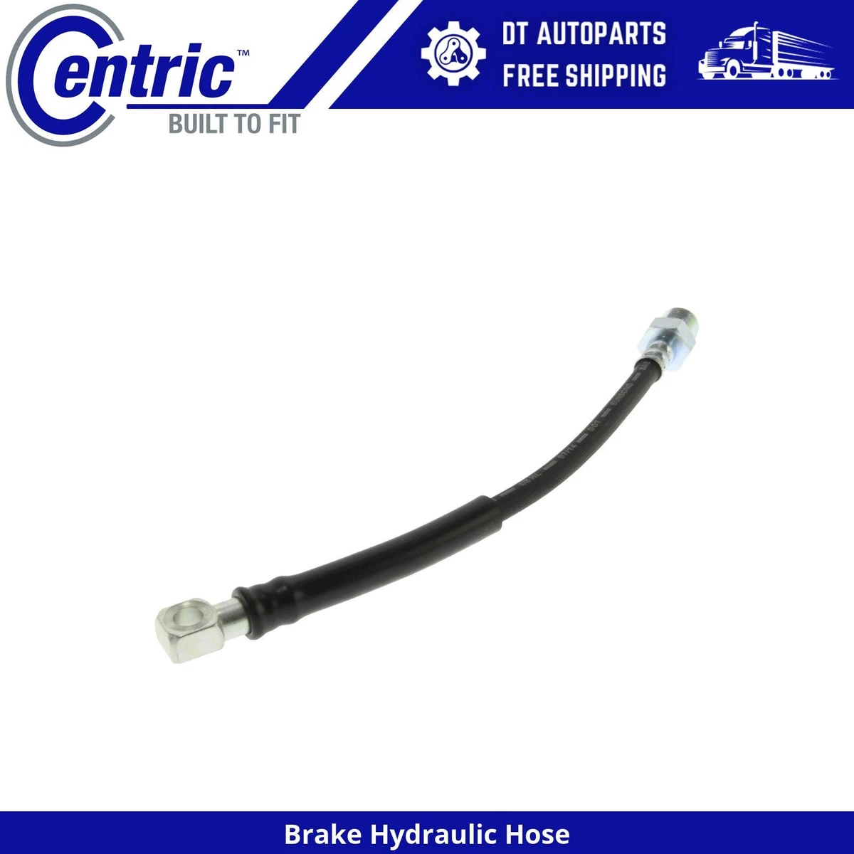 Sunsong Front Brake Hydraulic Hose Set – Fits 1991-1994 Chevrolet S10 Blazer (2-Pack)