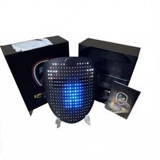 Depointer Life Light Up LED Face Music Mask RGB Cosplay DJ Party Rave Costume