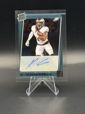 2021 Panini Clearly Donruss Rated Rookie Auto Kenneth Gainwell #68