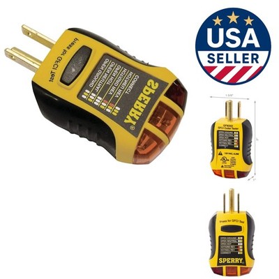 Sperry GFCI Outlet Tester - Accurate 120V Electrical Safety Tool for All Users