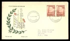 Mayfairstamps Denmark FDC 1950 Towers Statradiofonien First Day Cover aax_55477