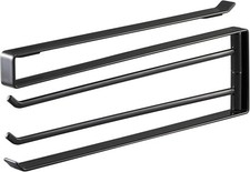 Porte-Serviettes Sous Meuble Yamazaki Noir Organisateur De Cuisine #ES7114