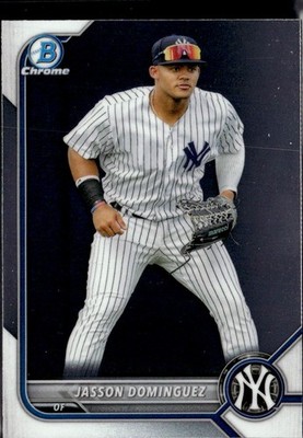 2022 Bowman Jasson Dominguez #BCP-98 Chrome Prospects