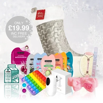 MIXED Teen Girls Pre Filled Xmas Stocking Luxury Beauty Pamper Gift Set Face Body Spa