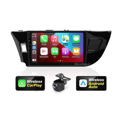 for Toyota Corolla 2014 2015 2016 Radio Compatible with Wirelessly Carplay An...