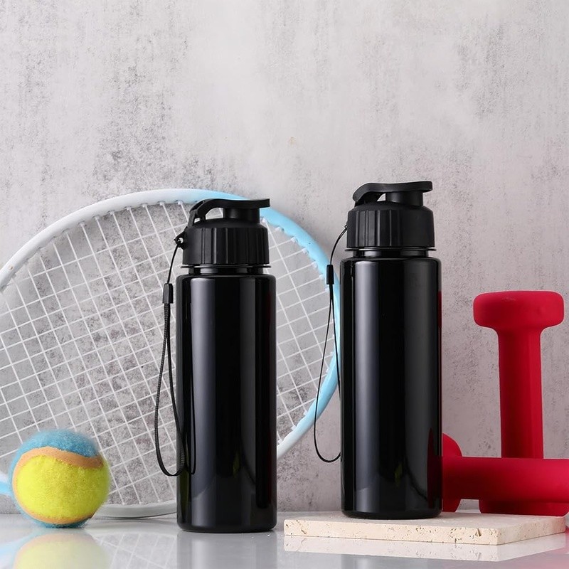 20 Pack Flip Top Plastic Water Bottles Leak Proof Sports Drink Containers New