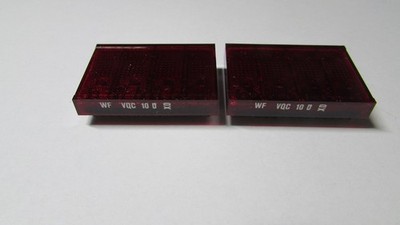 2 x LED Anzeigemodule (ROT) VQC 10 ( RFT , NOS ) NEU