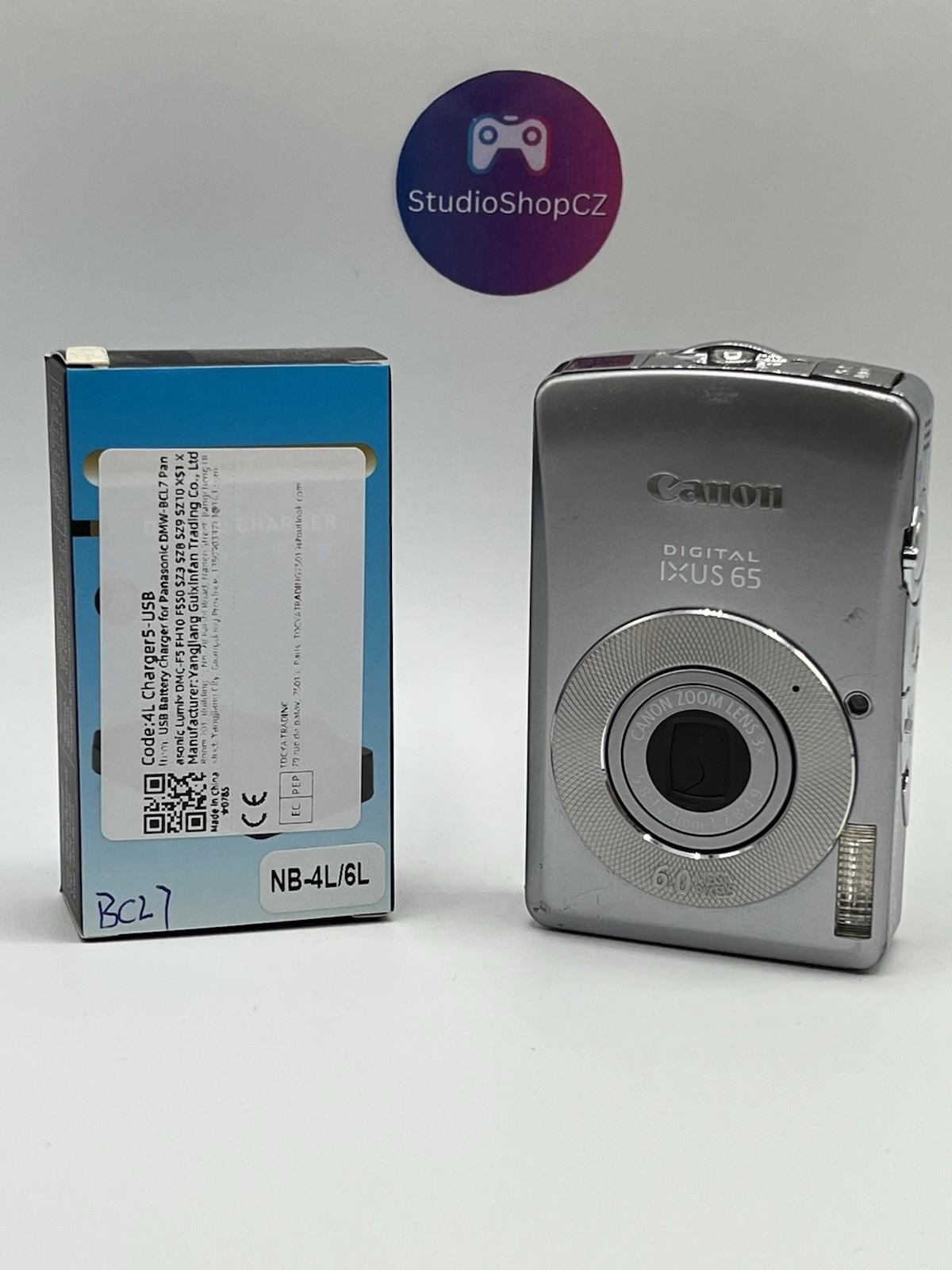 Canon DIGITAL IXUS 65 - 6MP 3X Y2K SD630 ELPH IXY 80 CCD Digital Camera image 2