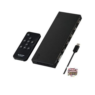 NEU ELECOM HDMI Switcher 4K 60Hz 5 Eingänge / 1 Ausgang mit Fernbedienung