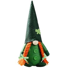 St Patricks Day Decoration,Handmade Plush Gnome Swedish Scandinavian Gnome fo...
