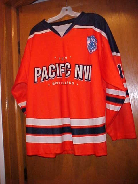 NEW US Box Lacrosse Pacific NW All-Star Team Lacrosse Jersey, SIZE 50 - 52, XXL