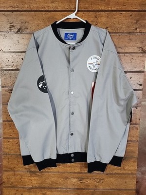 Ford Bronco Roadtrip Snap Down Jacket - NEW With Tags (NWT) Mens 2XL Grey