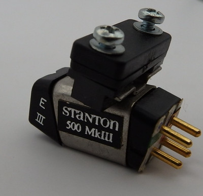 Stanton 500 MK III Tonabnehmer System  1/2'' mit Original Nadel E III + Schrauben