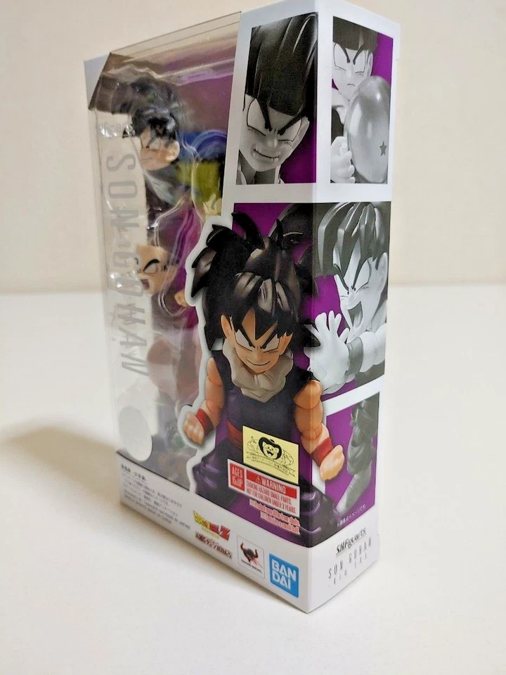 Bandai S.H.Figuarts Dragon Ball Z Son Gohan Kid Era Action Figure MINT - Image 2 of 4